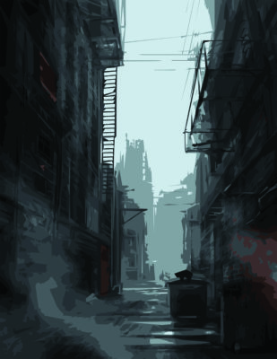 Alleyway by Shaun Gillies