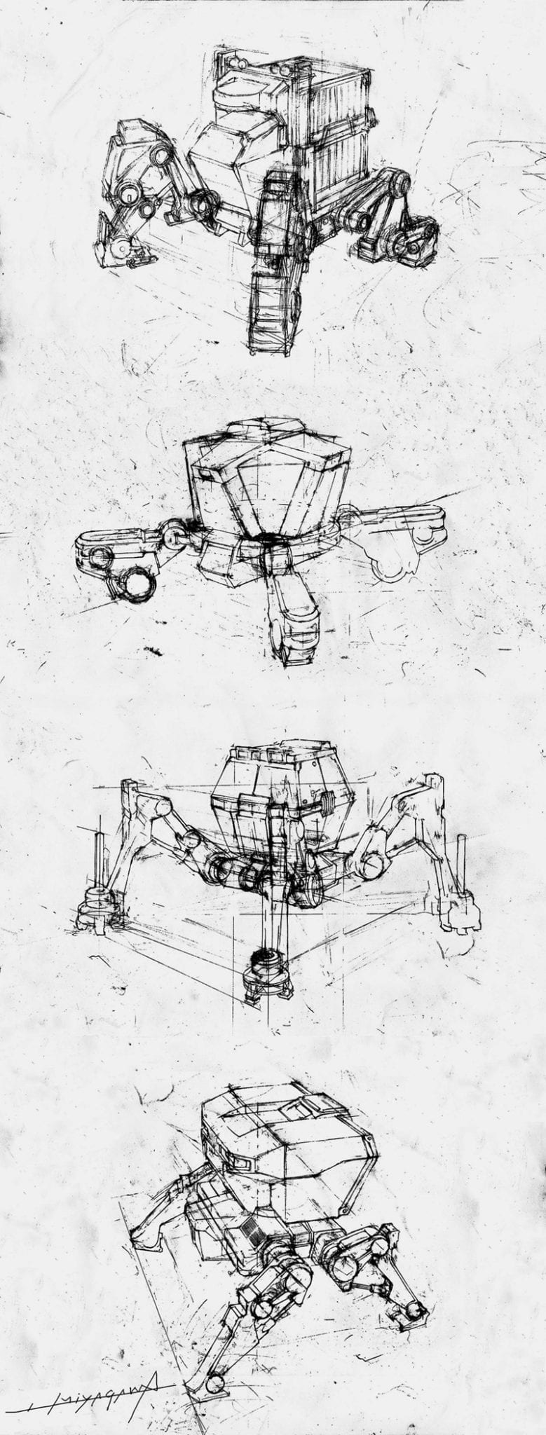 Rough Robot by Hidehisa Miyagawa