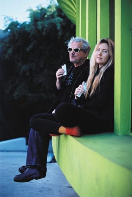 Beatie Wolfe and Mark Mothersbaugh at Mutato by Ross Harris