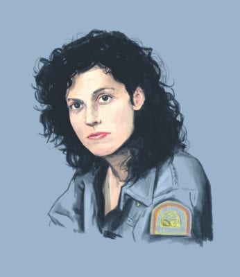 painting Ripley by Derek Knierim