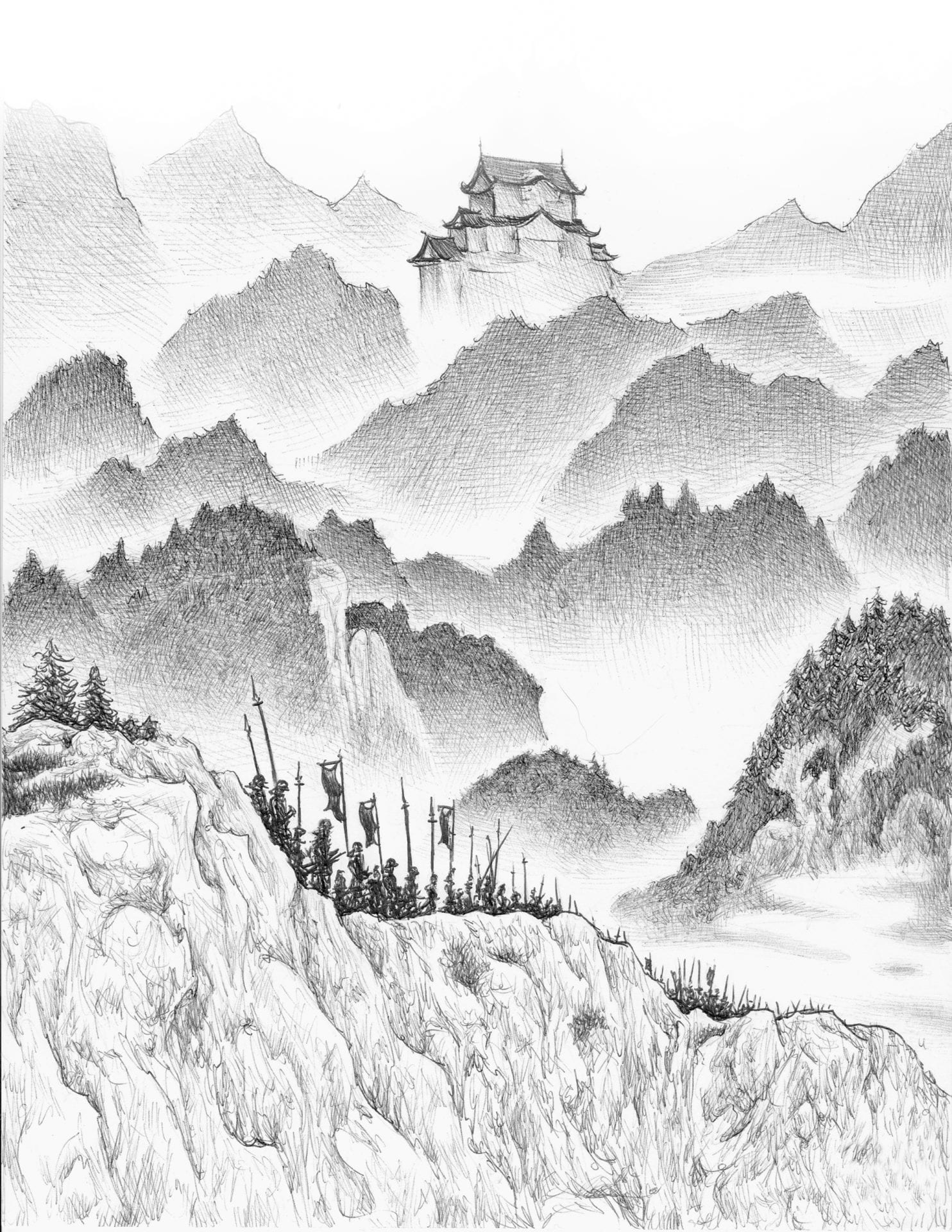 Samurai March by Dan Moran