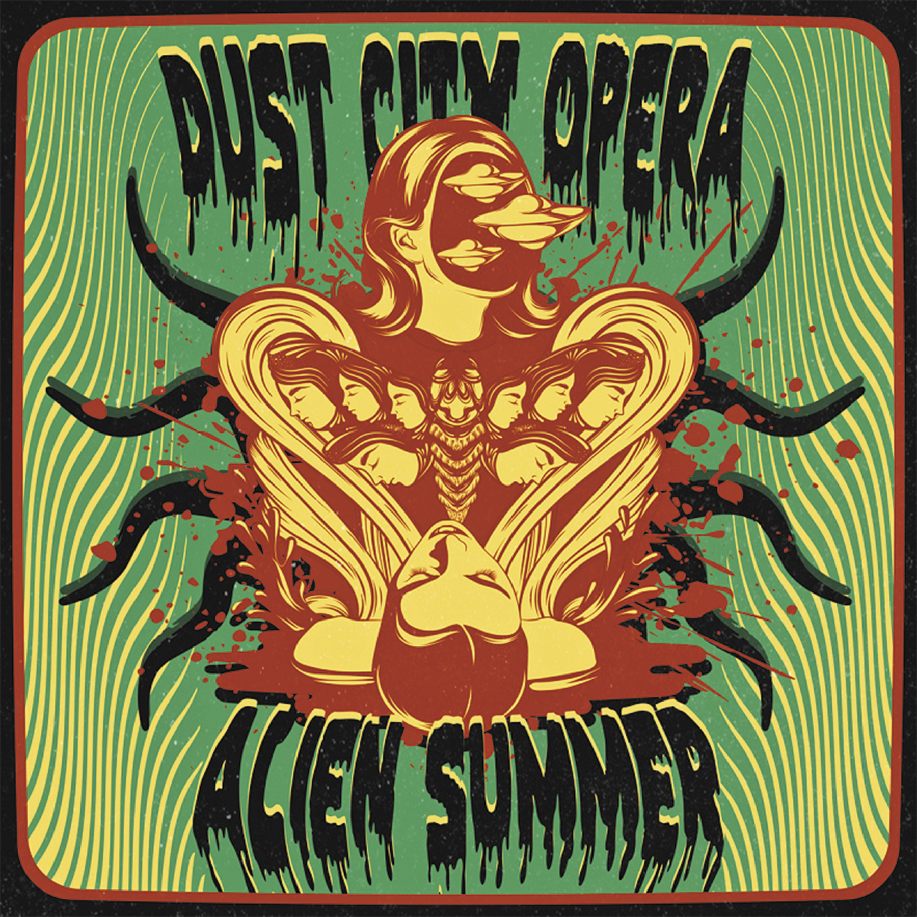 DustCityOpera_AlienSummer_cover_Queen City Sounds July 2022 by Tom Murphy