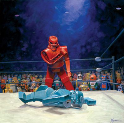 Robot Smack Down by Eric Joyner_Salacious Details, Blather, and Other Mundane Chatter by Brian Polk