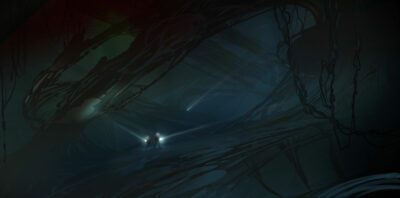 Progenitor Interior, Concept art by Stuart Jennett for Unioverse