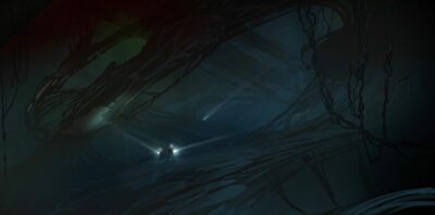 Progenitor Interior, Concept art by Stuart Jennett for Unioverse