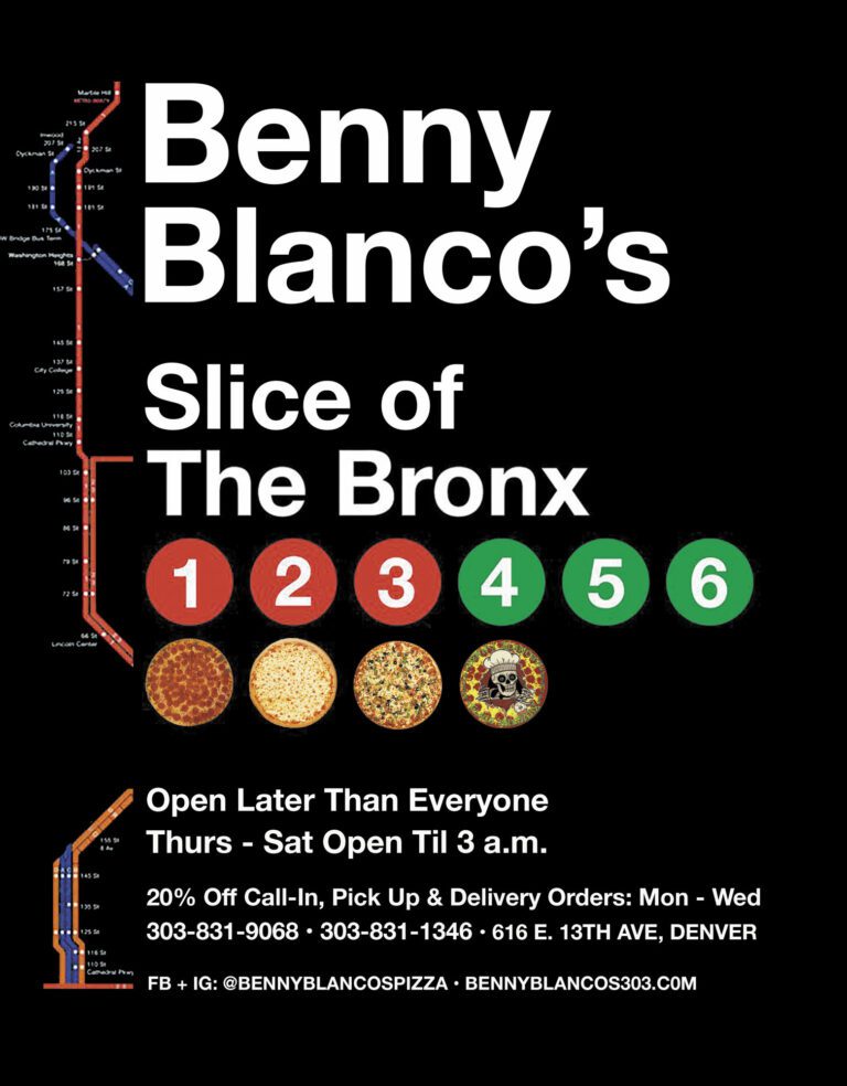 Benny Blancos New York style pizza