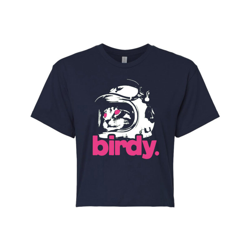 Space Cat Perfect Crop Shirt