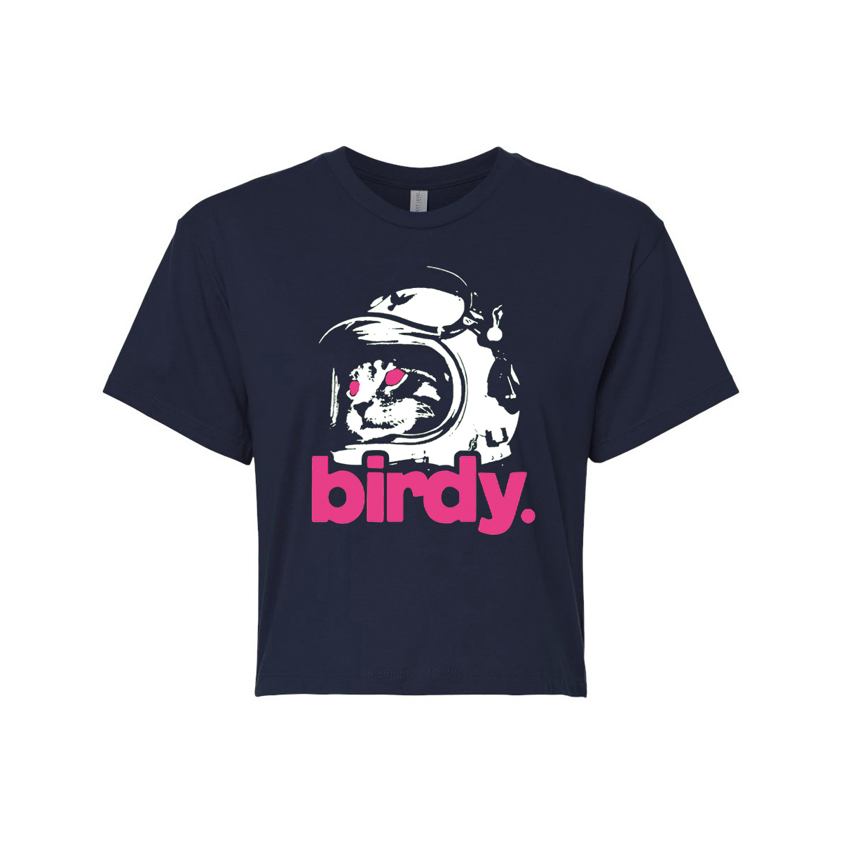 Space Cat Perfect Crop Shirt