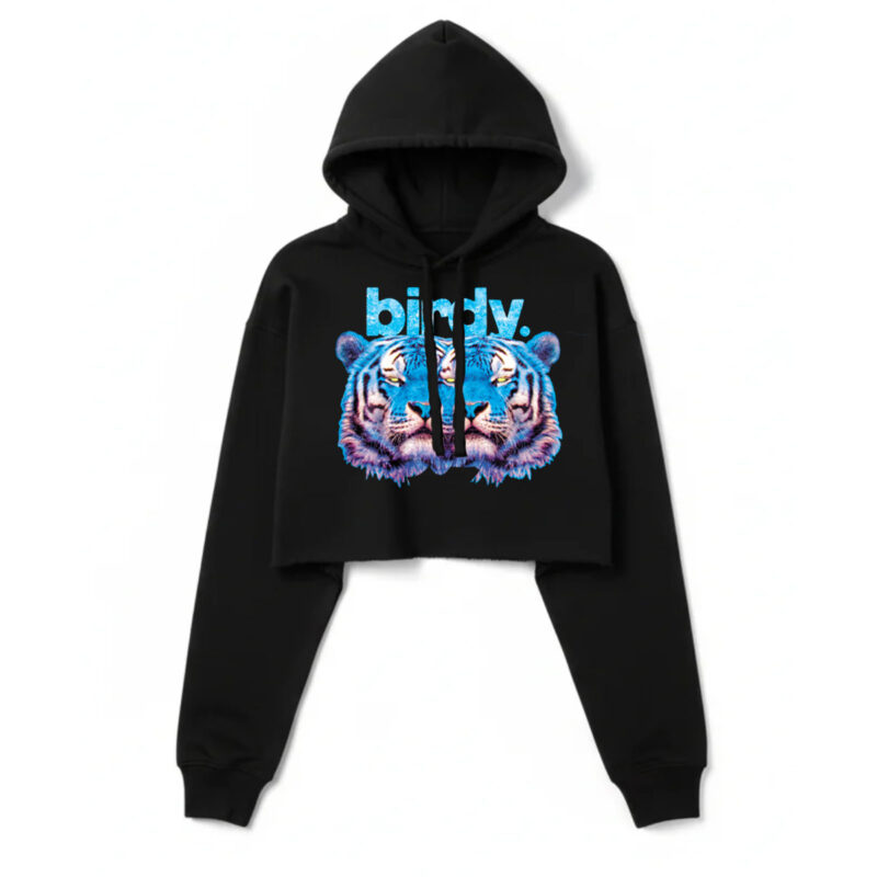 Tiger Perfect Crop Hoodie